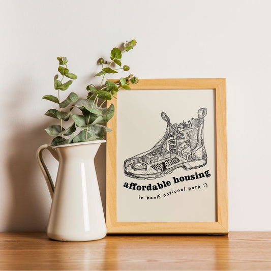 Affordable Housing in Banff Print
