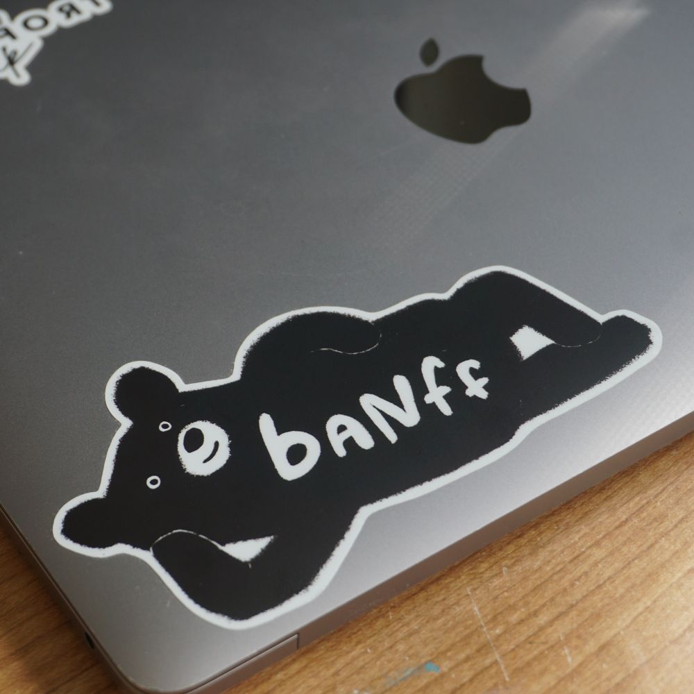 Banff Bear Sticker