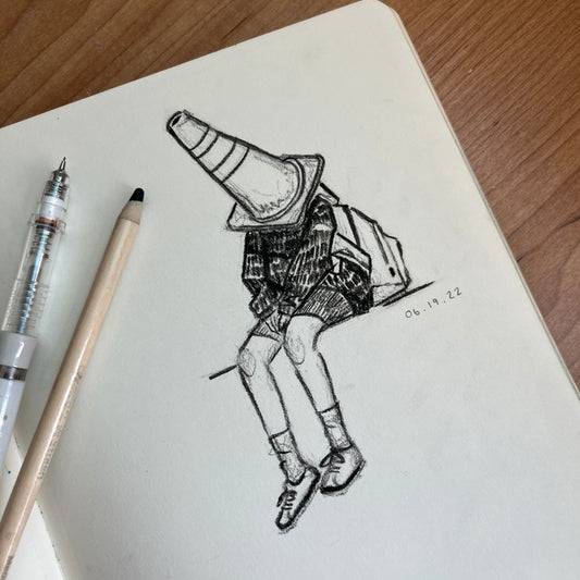 Moody Pylon Sticker