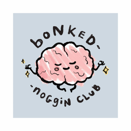 Bonked Noggin Club Mini Print