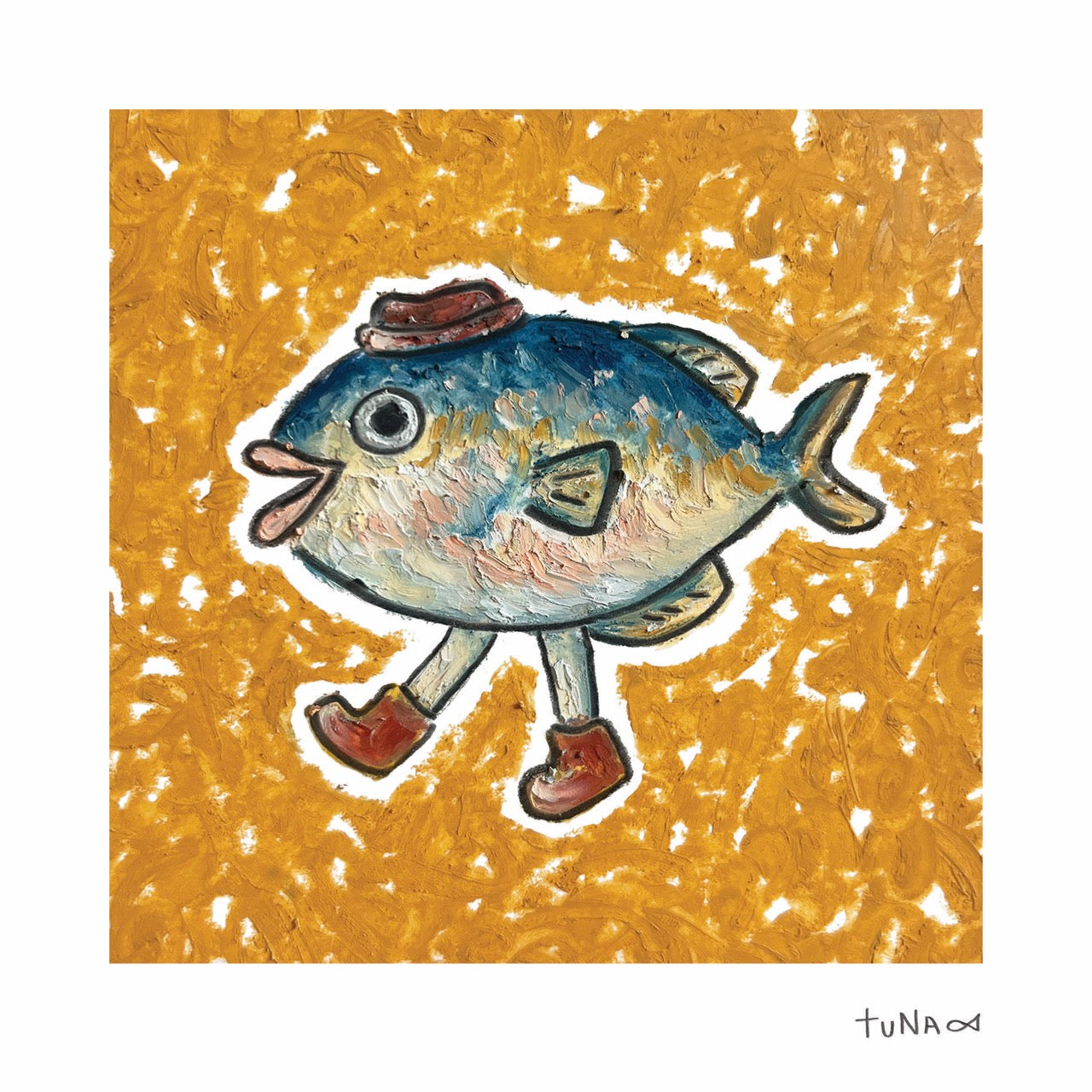 Leggy Fish Mini Print