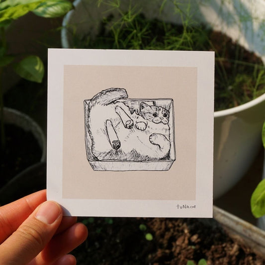 Liquid Cat Mini Print