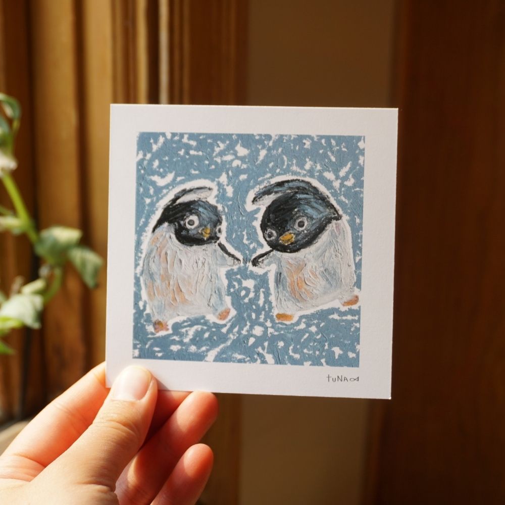 Penguin Pals Mini Print