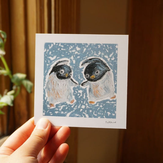 Penguin Pals Mini Print