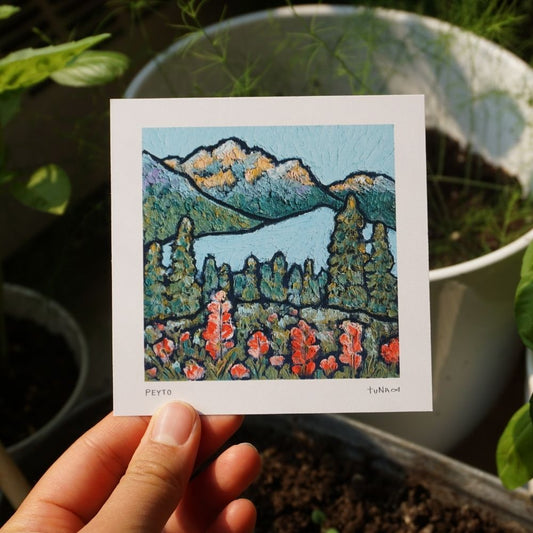 Peyto Lake Mini Print