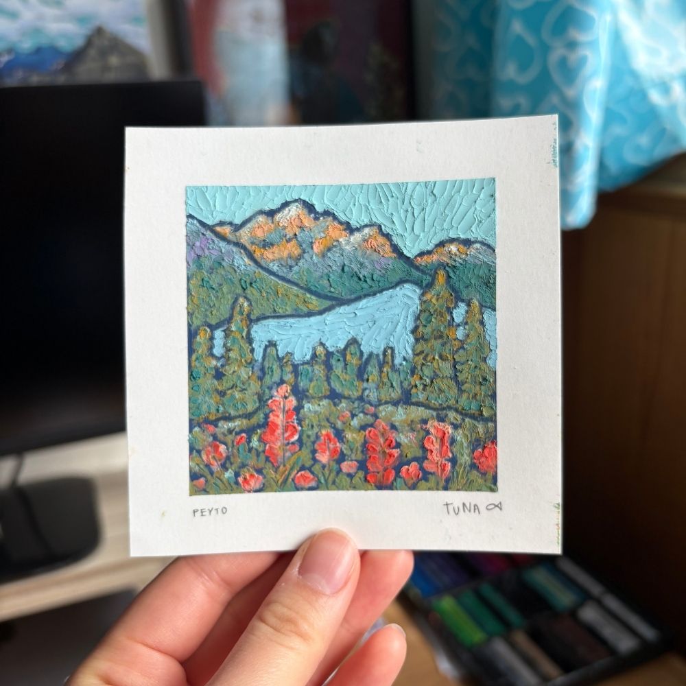 Peyto Lake Mini Print