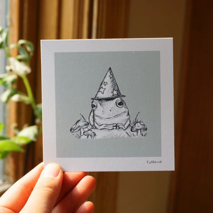 Wizard Frog Mini Print