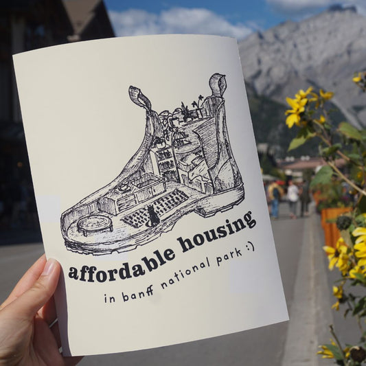 Affordable Housing in Banff Print