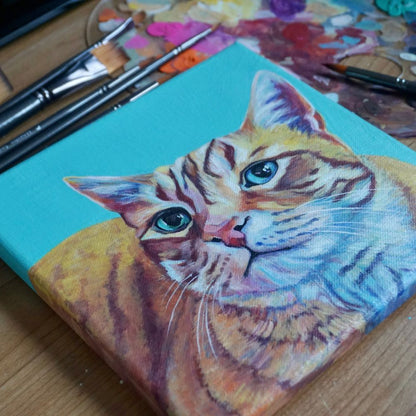 Fabio Cat Print