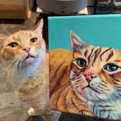 Fabio Cat Print