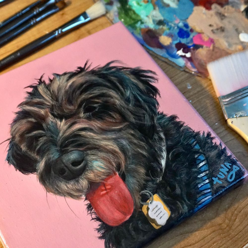 Nikki Dog Print