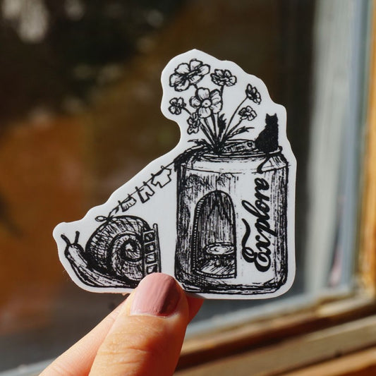 Cola House Sticker