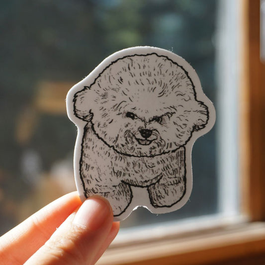 Sus Dog Sticker