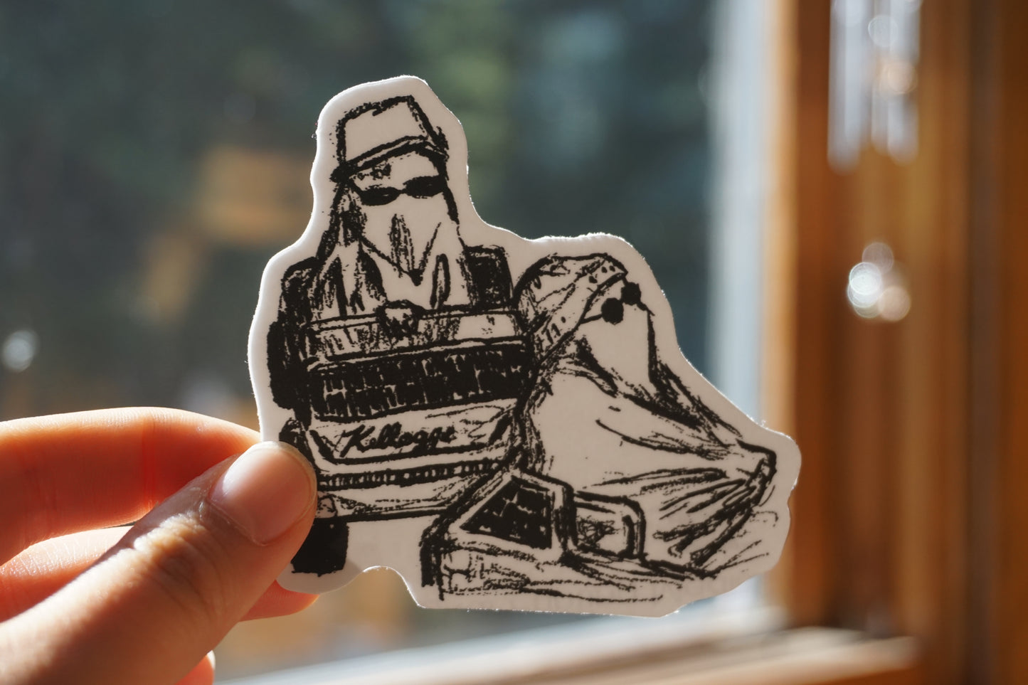 Vibin' Ghosts Sticker