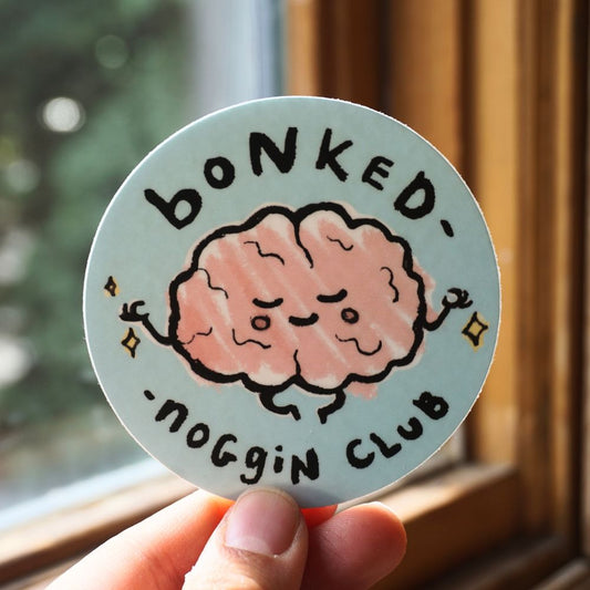 Bonked Noggin Club Sticker