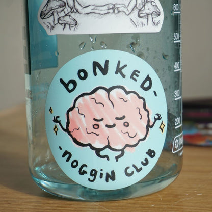 Bonked Noggin Club Sticker