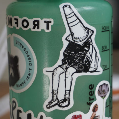 Moody Pylon Sticker