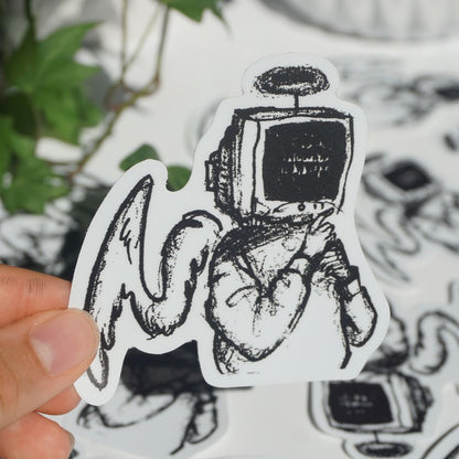 TV Angel Sticker