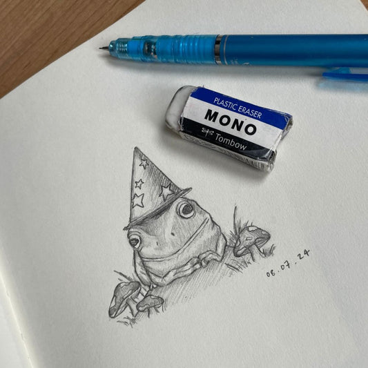 Wizard Frog Sticker