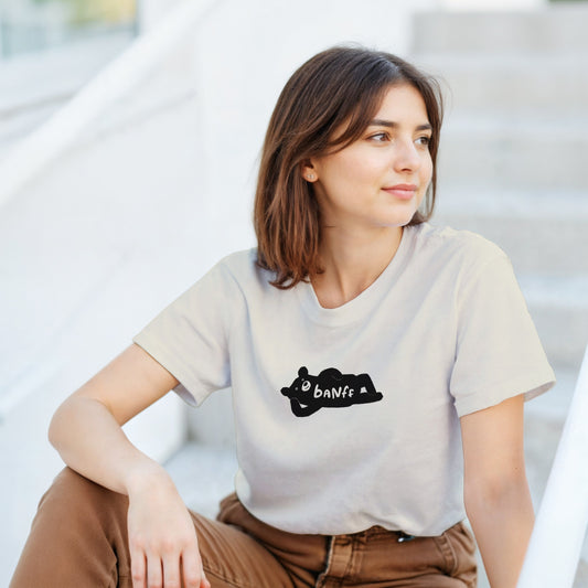 Banff Bear T-shirt - Natural