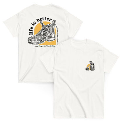 Life is Better in Hiking Boots T-shirt